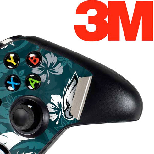 NFL Philadelphia Eagles Tropical Print Xbox One Controller Skin