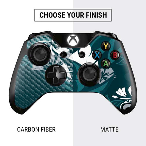 NFL Philadelphia Eagles Tropical Print Xbox One Controller Skin