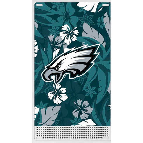 NFL Philadelphia Eagles Tropical Print Xbox Series S Console Skin