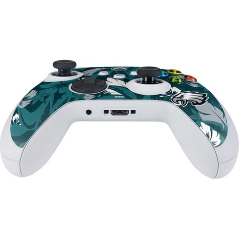 NFL Philadelphia Eagles Tropical Print Xbox Series S Controller Skin