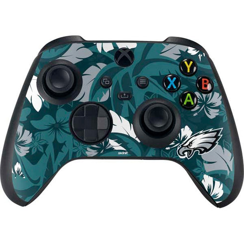 NFL Philadelphia Eagles Tropical Print Xbox Series X Controller Skin