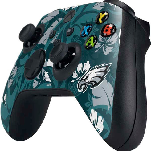 NFL Philadelphia Eagles Tropical Print Xbox Series X Controller Skin