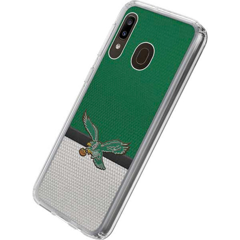 NFL Philadelphia Eagles Vintage Galaxy A20 Clear Case