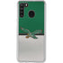 NFL Philadelphia Eagles Vintage Galaxy A21 Clear Case