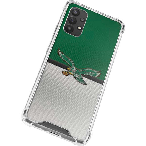 NFL Philadelphia Eagles Vintage Galaxy A32 5G Clear Case