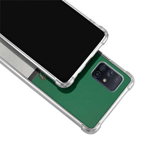 NFL Philadelphia Eagles Vintage Galaxy A51 5G Clear Case