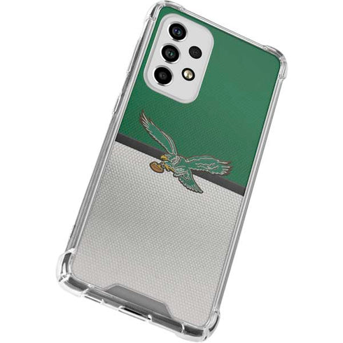 NFL Philadelphia Eagles Vintage Galaxy A53 5G Clear Case