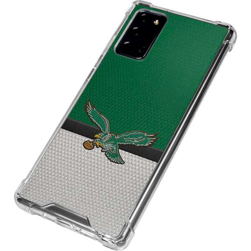 NFL Philadelphia Eagles Vintage Galaxy Note20 5G Clear Case