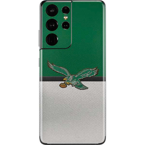 NFL Philadelphia Eagles Vintage Galaxy S21 Ultra 5G Skin