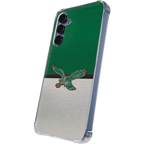 NFL Philadelphia Eagles Vintage Galaxy S24 Clear Case