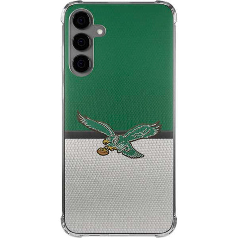 NFL Philadelphia Eagles Vintage Galaxy S24 Plus Clear Case