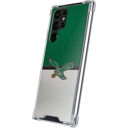 NFL Philadelphia Eagles Vintage Galaxy S24 Ultra Clear Case