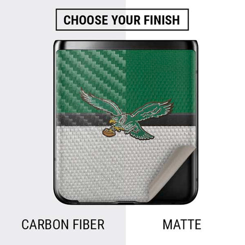 NFL Philadelphia Eagles Vintage Galaxy Z Flip Skin