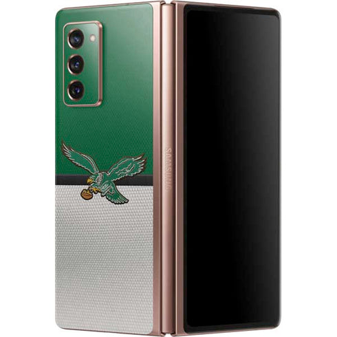 NFL Philadelphia Eagles Vintage Galaxy Z Fold2 5G Skin