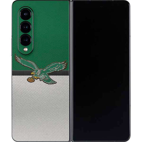 NFL Philadelphia Eagles Vintage Galaxy Z Fold4 5G Skin
