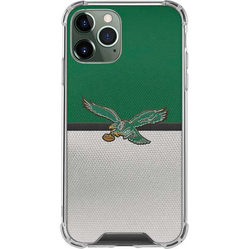 NFL Philadelphia Eagles Vintage iPhone 11 Pro Max Clear Case