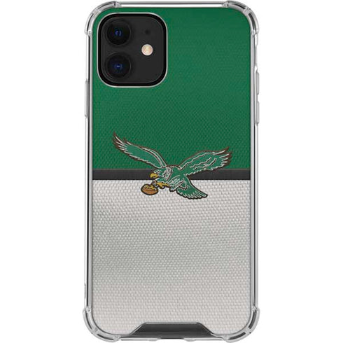 NFL Philadelphia Eagles Vintage iPhone 12 Mini Clear Case