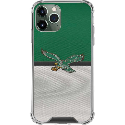 NFL Philadelphia Eagles Vintage iPhone 12 Pro Clear Case