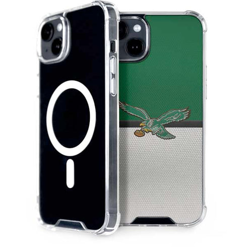 NFL Philadelphia Eagles Vintage iPhone 15 Plus MagSafe Case