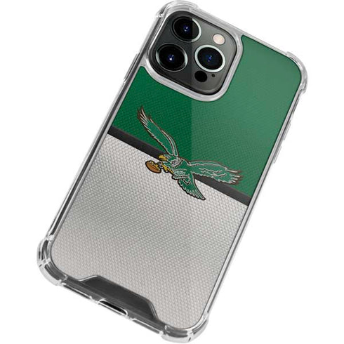 NFL Philadelphia Eagles Vintage iPhone 14 Pro Clear Case