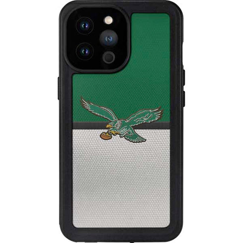 NFL Philadelphia Eagles Vintage iPhone 14 Pro Max Waterproof Case