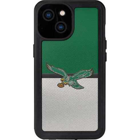 NFL Philadelphia Eagles Vintage iPhone 15 Waterproof Case