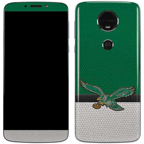 NFL Philadelphia Eagles Vintage Moto E5 Plus Skin