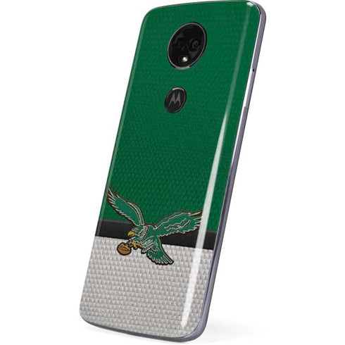 NFL Philadelphia Eagles Vintage Moto E5 Plus Skin
