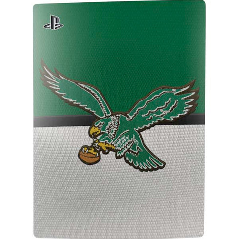 NFL Philadelphia Eagles Vintage PS5 Digital Edition Console Skin