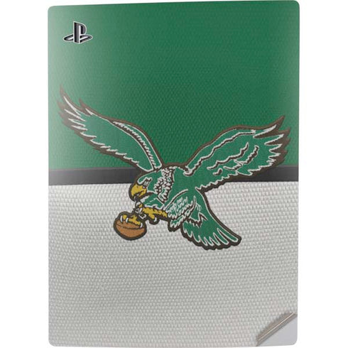 NFL Philadelphia Eagles Vintage PS5 Digital Edition Console Skin