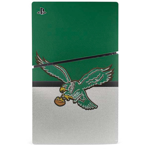 NFL Philadelphia Eagles Vintage PS5 Slim Disk Bundle Skin