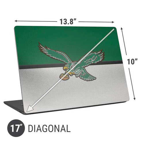 NFL Philadelphia Eagles Vintage Universal Laptop 17in (13.8 x 10in) Skin