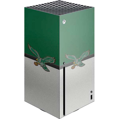 NFL Philadelphia Eagles Vintage Xbox Series X Console Skin