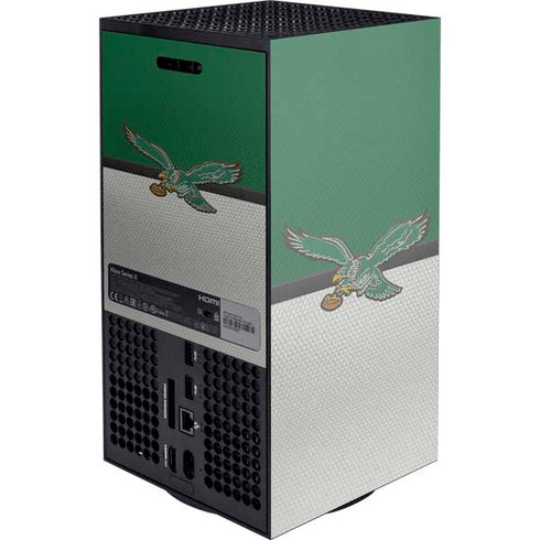 NFL Philadelphia Eagles Vintage Xbox Series X Console Skin