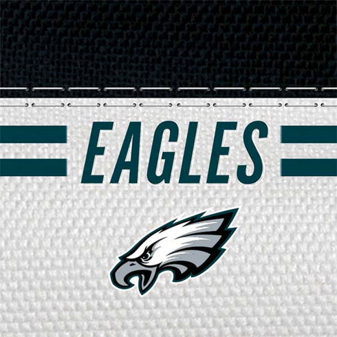 NFL Philadelphia Eagles White Striped Nintendo 2DS XL (2017) Skin