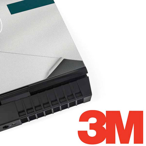 NFL Philadelphia Eagles White Striped Dell Alienware Skin