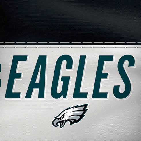 NFL Philadelphia Eagles White Striped Dell Alienware Skin