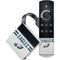 NFL Philadelphia Eagles White Striped Amazon Fire TV Skin
