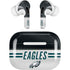 NFL Philadelphia Eagles White Striped Apple AirPods Pro Skin