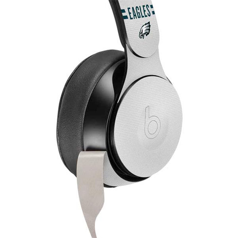 NFL Philadelphia Eagles White Striped Beats Solo Pro Skin