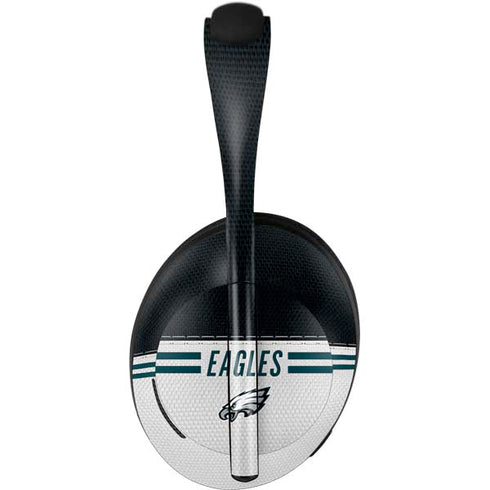 NFL Philadelphia Eagles White Striped Bose Noise Cancelling Headphones 700 Skin