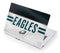 NFL Philadelphia Eagles White Striped Acer Chromebook Skin