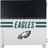 NFL Philadelphia Eagles White Striped Corsair 4000D Tempered Glass Mid-Tower ATX Case Skin