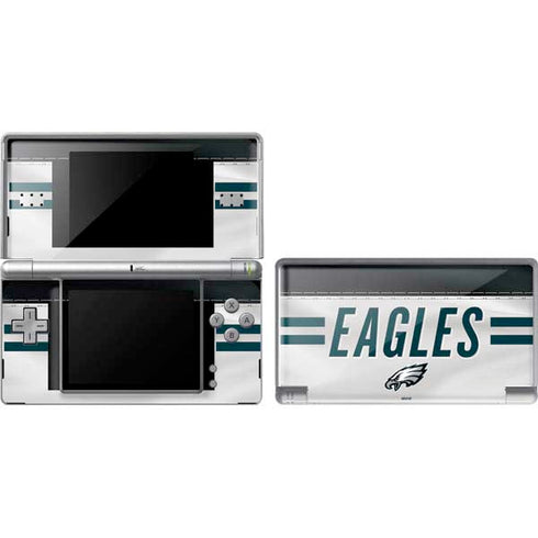 NFL Philadelphia Eagles White Striped DS Lite Skin