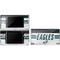 NFL Philadelphia Eagles White Striped DS Lite Skin