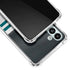 NFL Philadelphia Eagles White Striped Galaxy A13 5G Clear Case