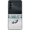 NFL Philadelphia Eagles White Striped Galaxy A14 5G Skin