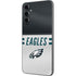 NFL Philadelphia Eagles White Striped Galaxy A14 5G Skin