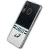 NFL Philadelphia Eagles White Striped Galaxy A20 Clear Case