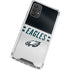 NFL Philadelphia Eagles White Striped Galaxy A32 5G Clear Case